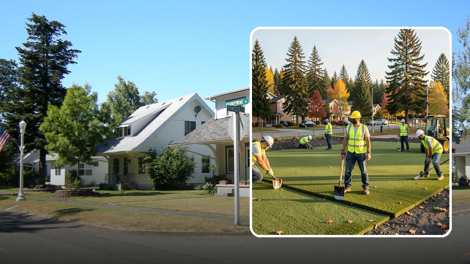 Municipal Sod Installation in DuPont, Pierce County, WA - We install graded, established sod for public parks, sports fields, and civic grounds under insured, prevailing-wage contracts...