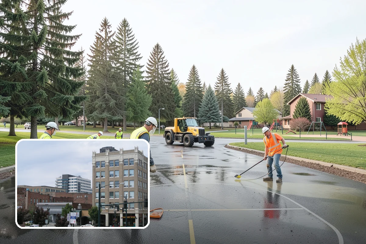 Municipal Sod Installation in Everett, Snohomish County, WA - Instant, usable turf minimizes closure time for parks and fields