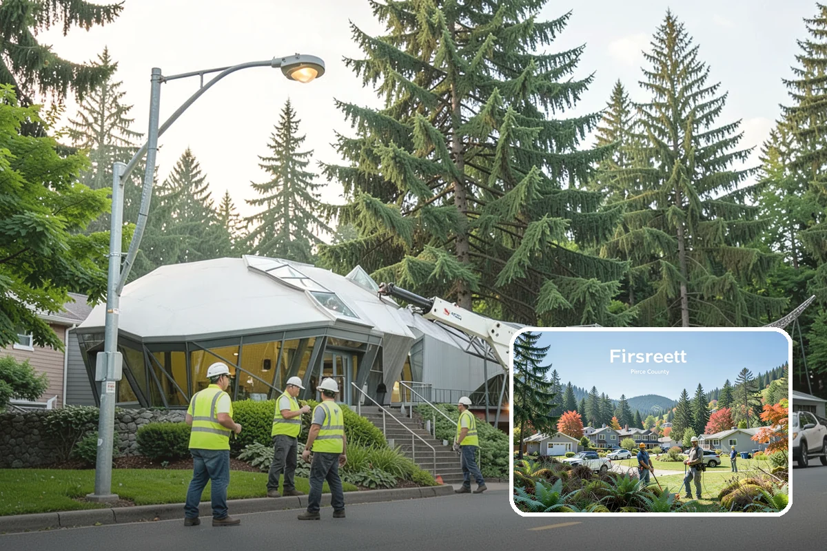 Municipal Sod Installation in Fircrest, Pierce County, WA - Instant, usable turf minimizes closure time for parks and fields