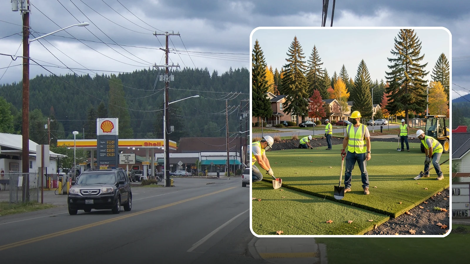 Municipal Sod Installation in Granite Falls, Snohomish County, WA - We install graded, established sod for public parks, sports fields, and civic grounds under insured, prevailing-wage contracts...