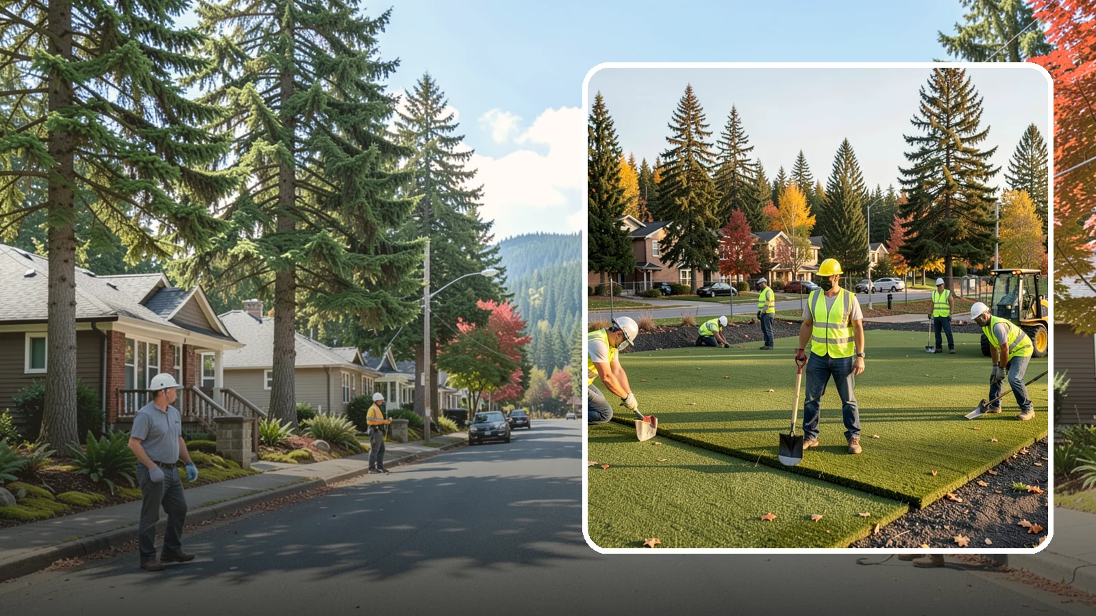 Municipal Sod Installation in Hunts Point, King County, WA - We install graded, established sod for public parks, sports fields, and civic grounds under insured, prevailing-wage contracts...