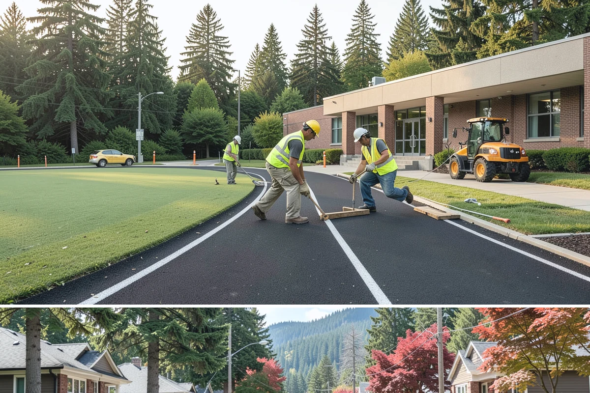 Municipal Sod Installation in Hunts Point, King County, WA - Spring and early fall offer the best establishment conditions in Western Washington, though sod can be installed through the...
