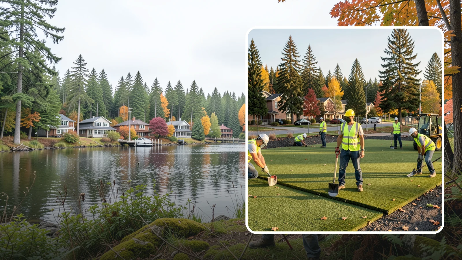Municipal Sod Installation in La Conner, Skagit County, WA - We install graded, established sod for public parks, sports fields, and civic grounds under insured, prevailing-wage contracts...