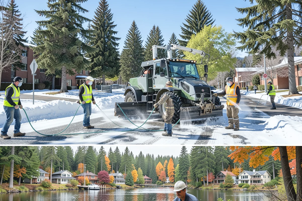 Municipal Sod Installation in La Conner, Skagit County, WA - Spring and early fall offer the best establishment conditions in Western Washington, though sod can be installed through the...