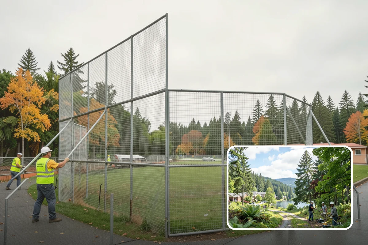 Municipal Sod Installation in Lake Forest Park, King County, WA - Instant, usable turf minimizes closure time for parks and fields