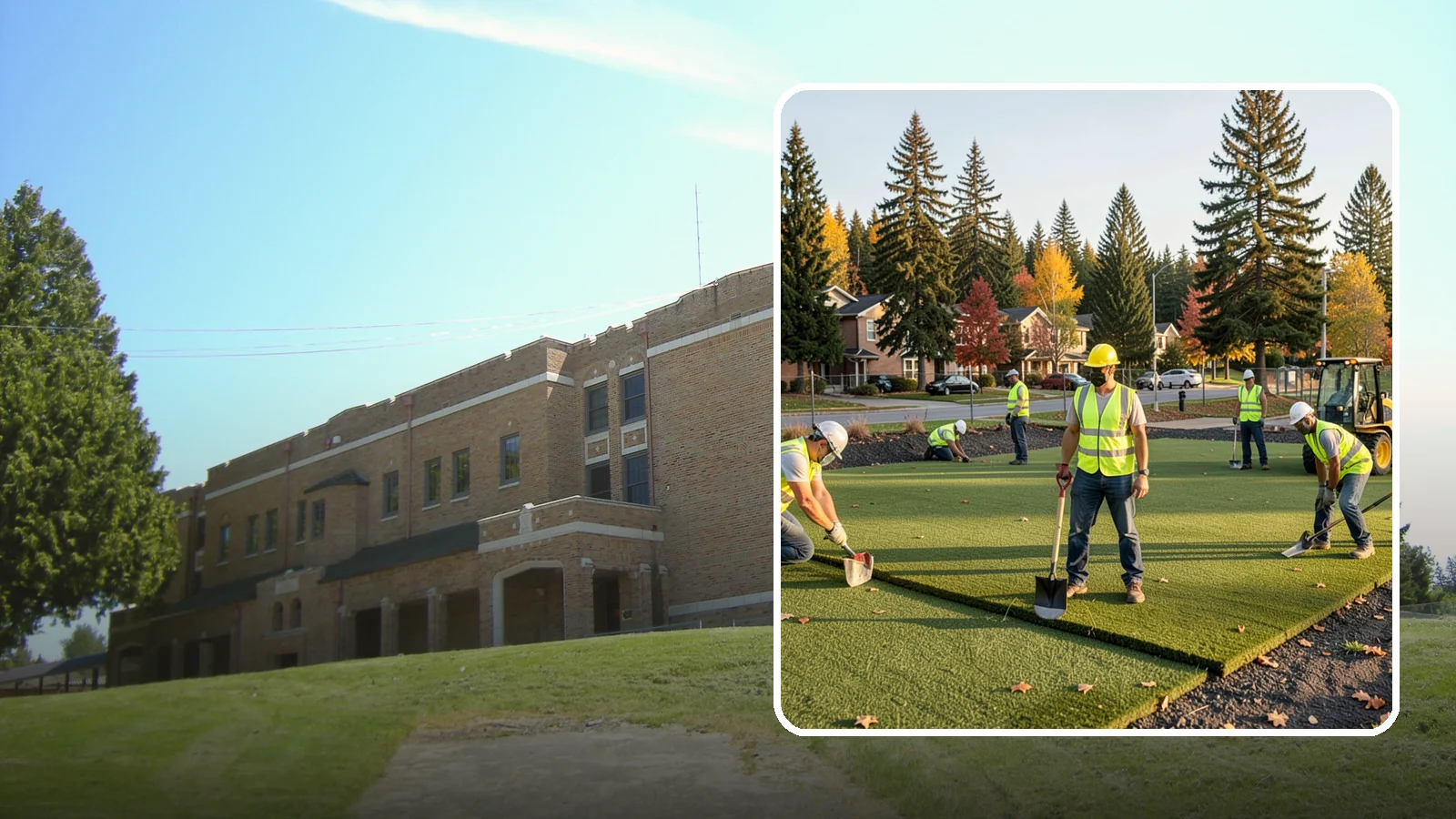 Municipal Sod Installation in Maple Valley, King County, WA - We install graded, established sod for public parks, sports fields, and civic grounds under insured, prevailing-wage contracts...