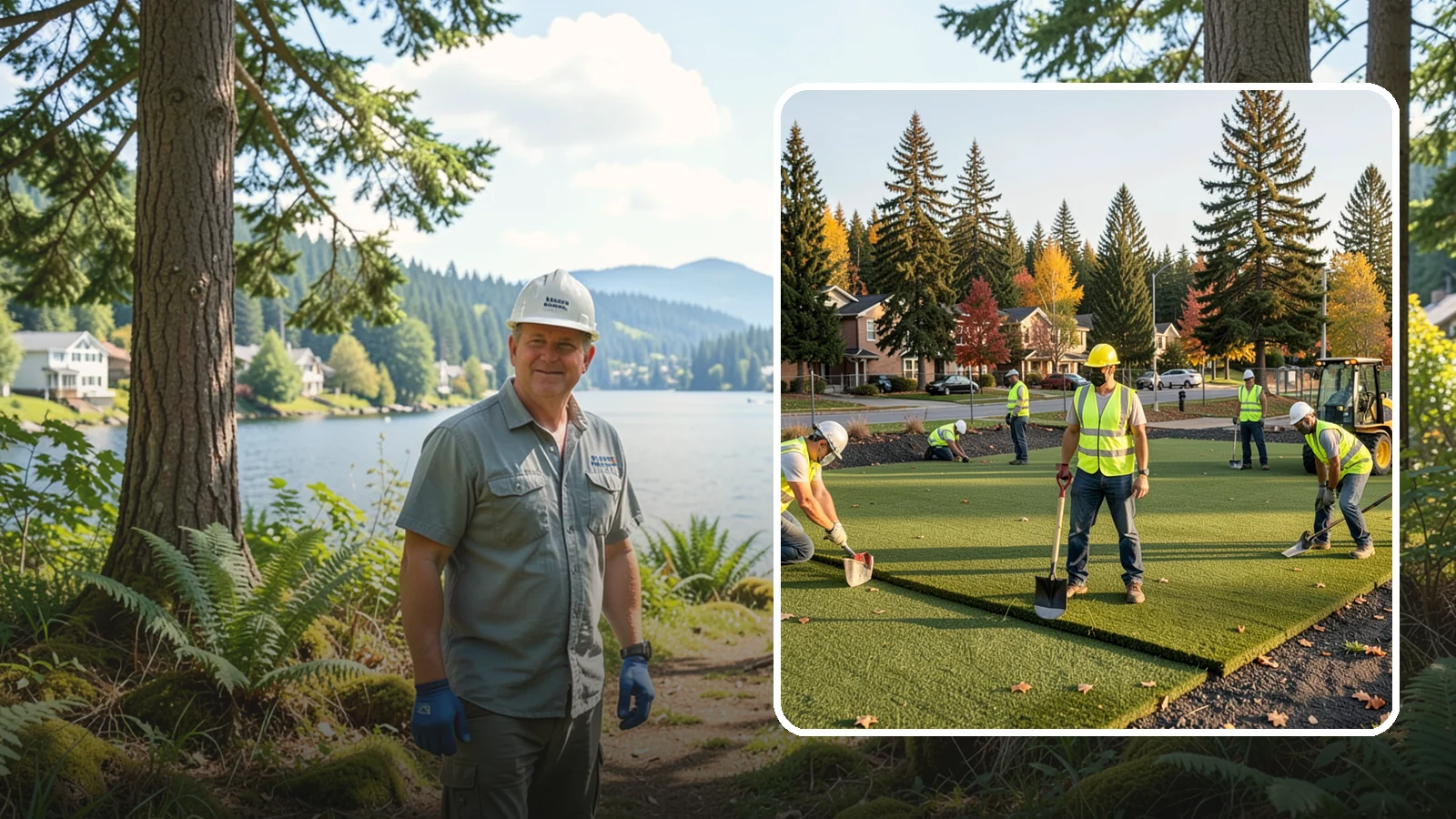 Municipal Sod Installation in Milton, King County, WA - We install graded, established sod for public parks, sports fields, and civic grounds under insured, prevailing-wage contracts...