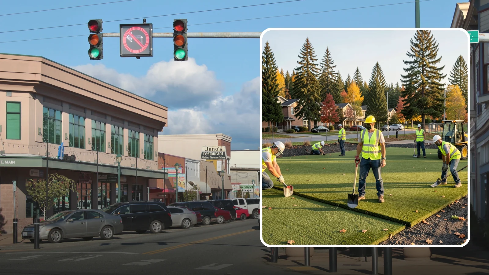 Municipal Sod Installation in Monroe, Snohomish County, WA - We install graded, established sod for public parks, sports fields, and civic grounds under insured, prevailing-wage contracts...