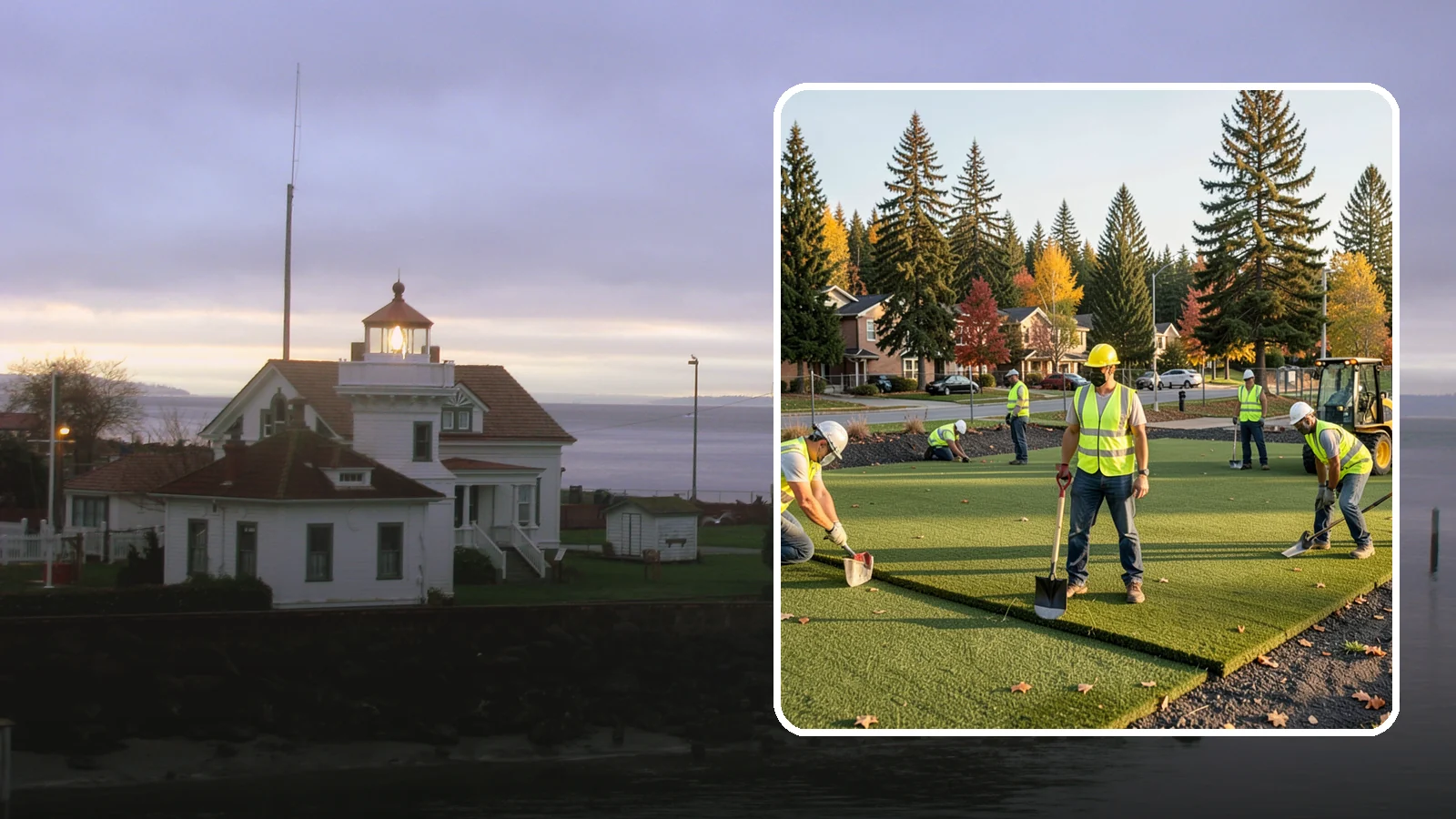 Municipal Sod Installation in Mukilteo, Snohomish County, WA - We install graded, established sod for public parks, sports fields, and civic grounds under insured, prevailing-wage contracts...