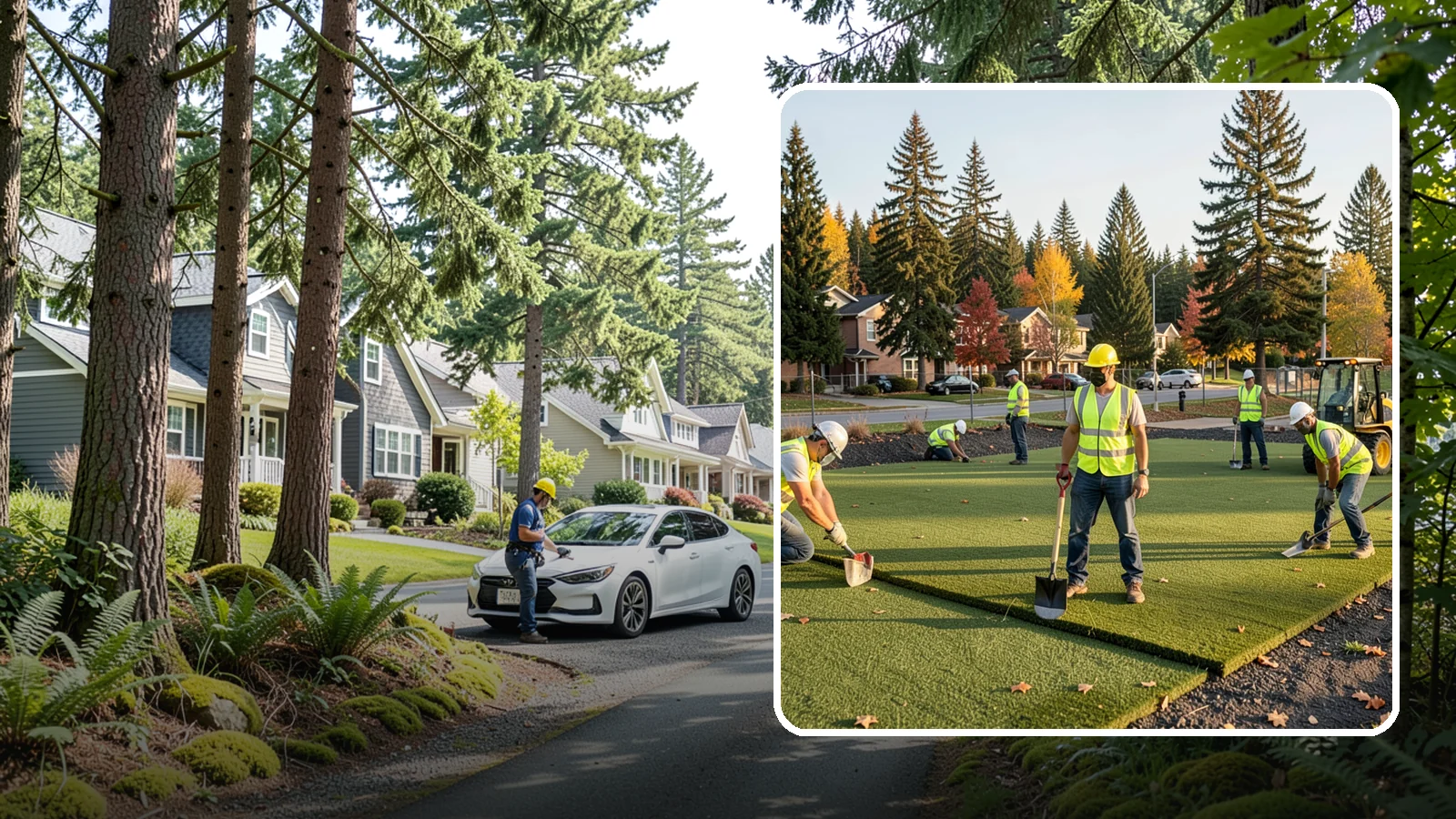 Municipal Sod Installation in Normandy Park, King County, WA - We install graded, established sod for public parks, sports fields, and civic grounds under insured, prevailing-wage contracts...