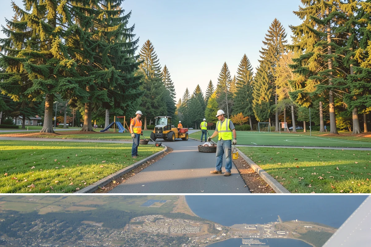 Municipal Sod Installation in Oak Harbor, Island County, WA - Spring and early fall offer the best establishment conditions in Western Washington, though sod can be installed through the...