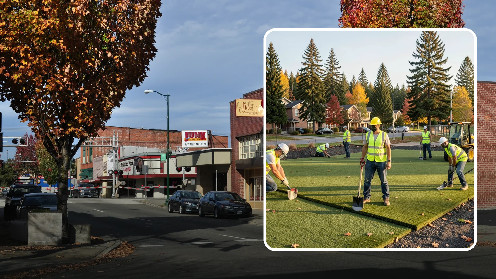 Municipal Sod Installation in Puyallup, Pierce County, WA - We install graded, established sod for public parks, sports fields, and civic grounds under insured, prevailing-wage contracts...