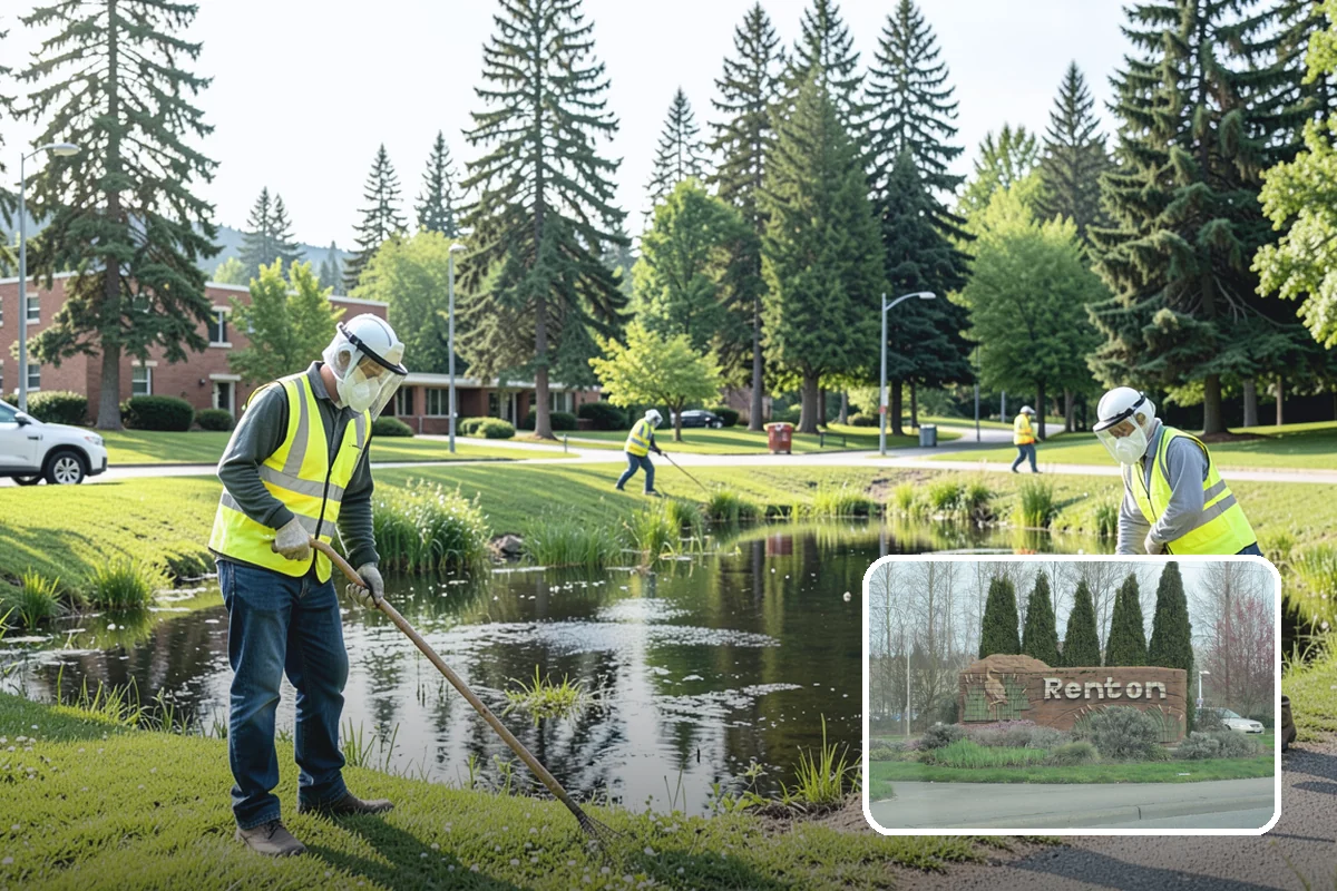 Municipal Sod Installation in Renton, King County, WA - Instant, usable turf minimizes closure time for parks and fields
