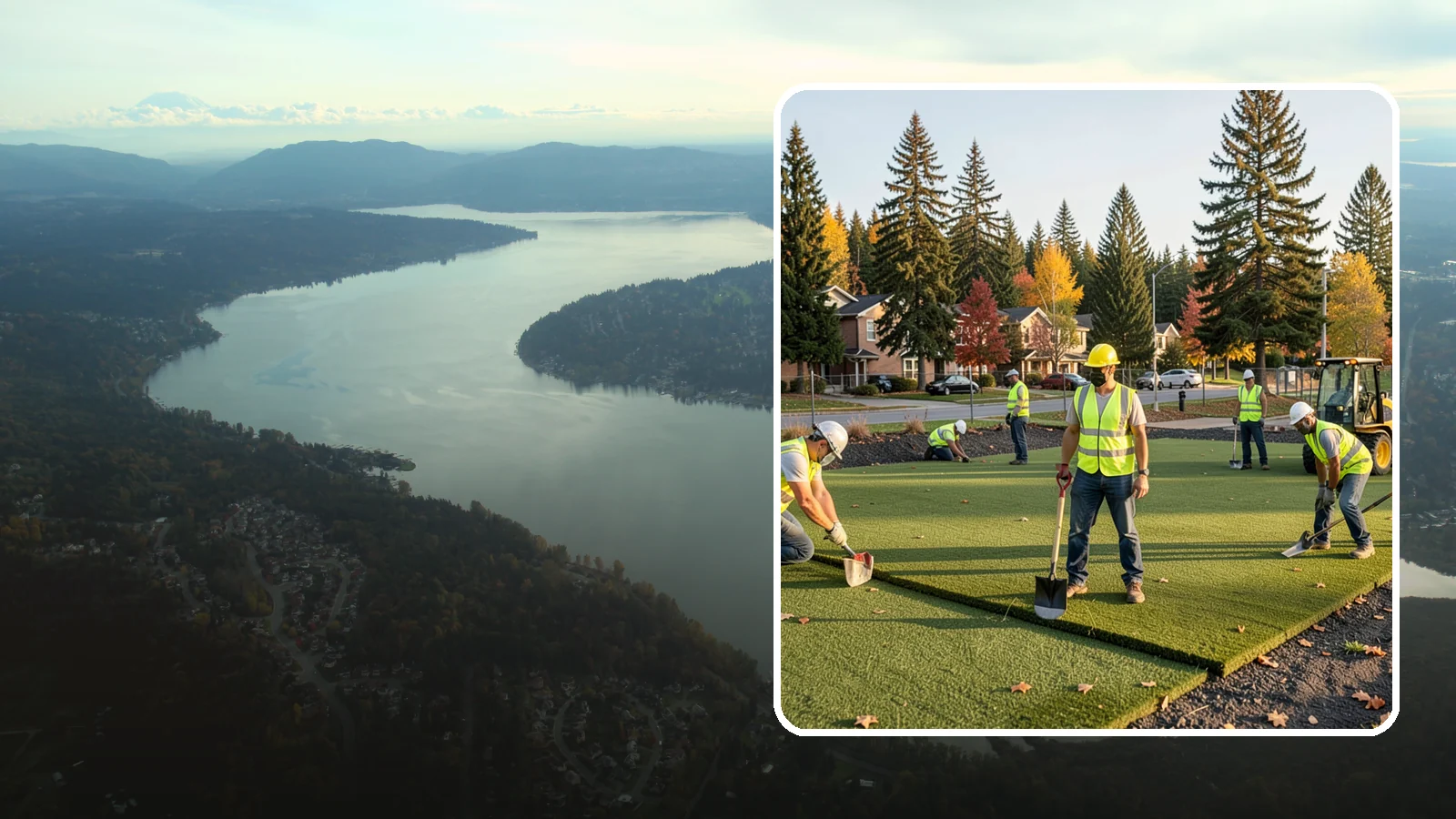 Municipal Sod Installation in Sammamish, King County, WA - We install graded, established sod for public parks, sports fields, and civic grounds under insured, prevailing-wage contracts...