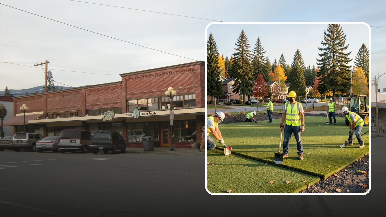 Municipal Sod Installation in Sedro-Woolley, Skagit County, WA - We install graded, established sod for public parks, sports fields, and civic grounds under insured, prevailing-wage contracts...