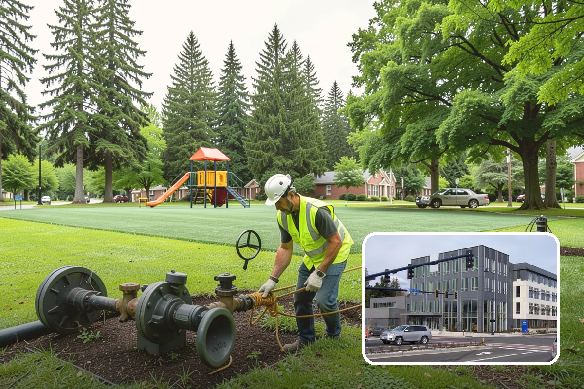 Municipal Sod Installation in Shoreline, King County, WA - Instant, usable turf minimizes closure time for parks and fields