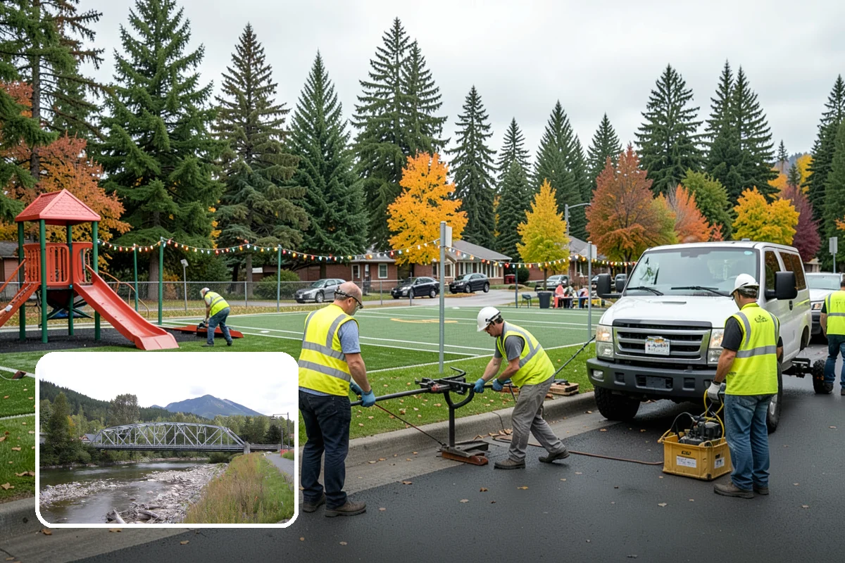 Municipal Sod Installation in Skykomish, King County, WA - Instant, usable turf minimizes closure time for parks and fields
