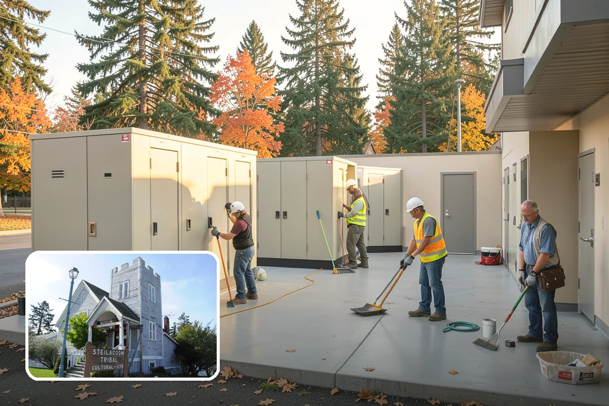 Municipal Sod Installation in Steilacoom, Pierce County, WA - Instant, usable turf minimizes closure time for parks and fields