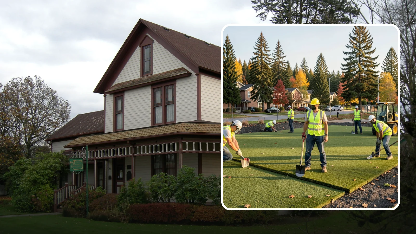 Municipal Sod Installation in Sumner, Pierce County, WA - We install graded, established sod for public parks, sports fields, and civic grounds under insured, prevailing-wage contracts...