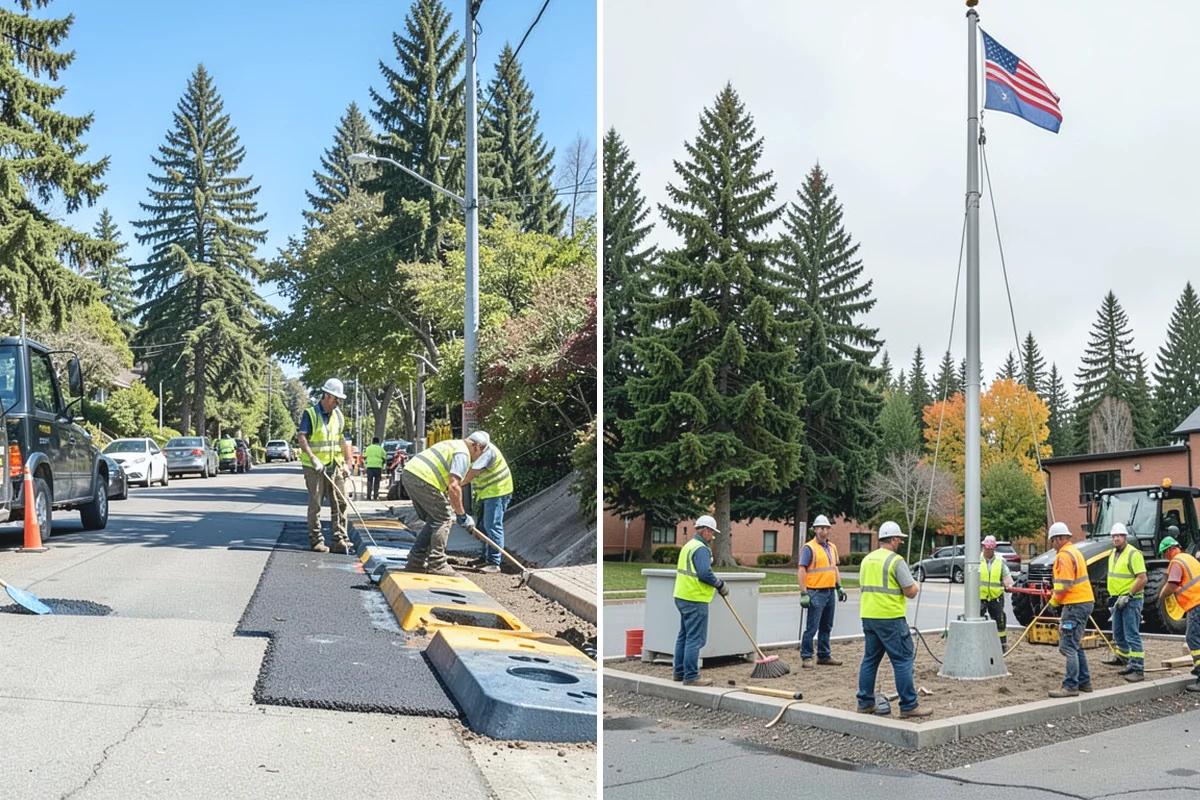 Municipal Sod Installation in Wilkeson, Pierce County, WA - We assess the site, confirm grades, and specify sod variety and quantity