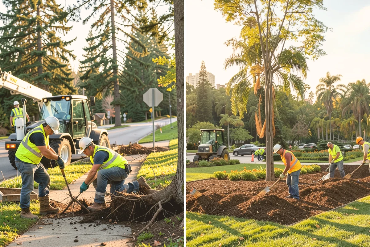 Municipal Storm Tree Response in Algona, King County, WA - We activate under your on-call agreement when a storm event is declared