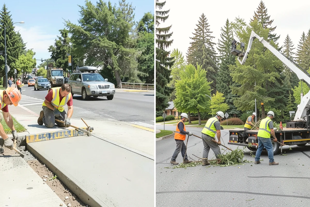Municipal Storm Tree Response in Black Diamond, King County, WA - We activate under your on-call agreement when a storm event is declared