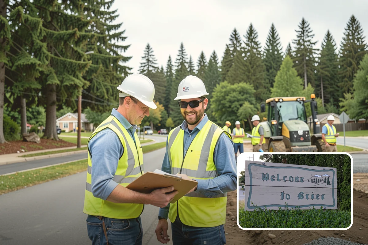 Municipal Storm Tree Response in Brier, Snohomish County, WA - Pre-established on-call terms allow immediate response without emergency procurement delays