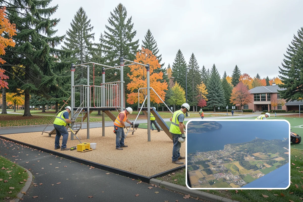 Municipal Storm Tree Response in Coupeville, Island County, WA - Pre-established on-call terms allow immediate response without emergency procurement delays
