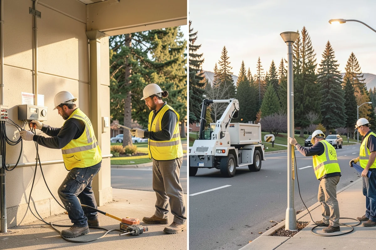 Municipal Storm Tree Response in Coupeville, Island County, WA - We activate under your on-call agreement when a storm event is declared