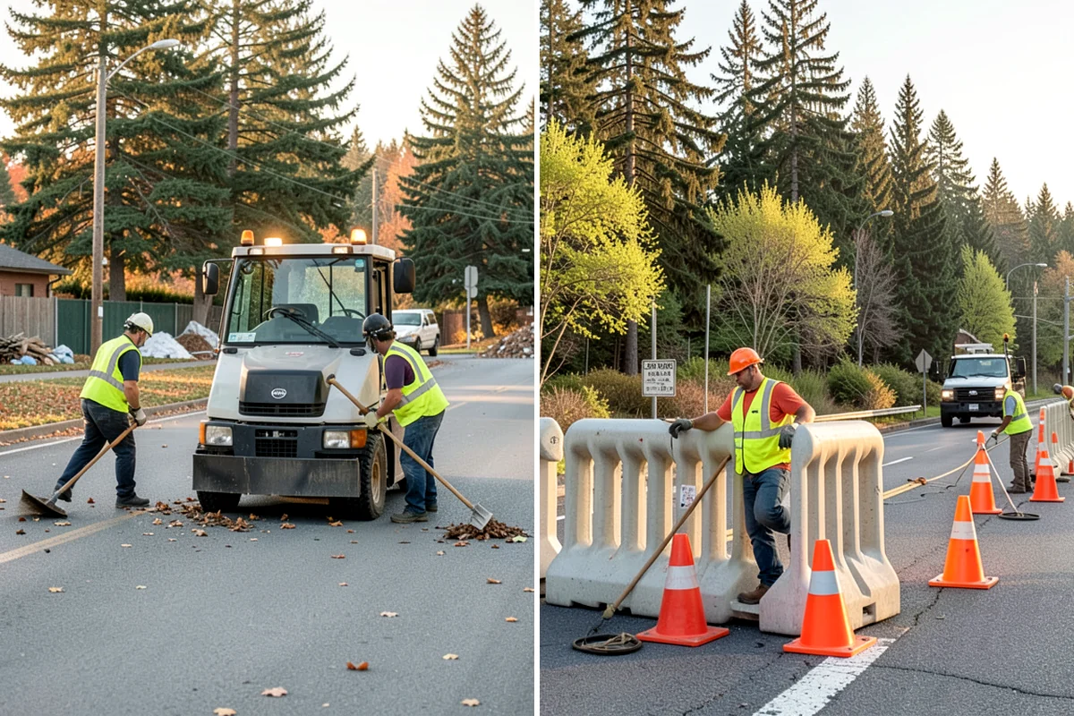 Municipal Storm Tree Response in Fircrest, Pierce County, WA - We activate under your on-call agreement when a storm event is declared
