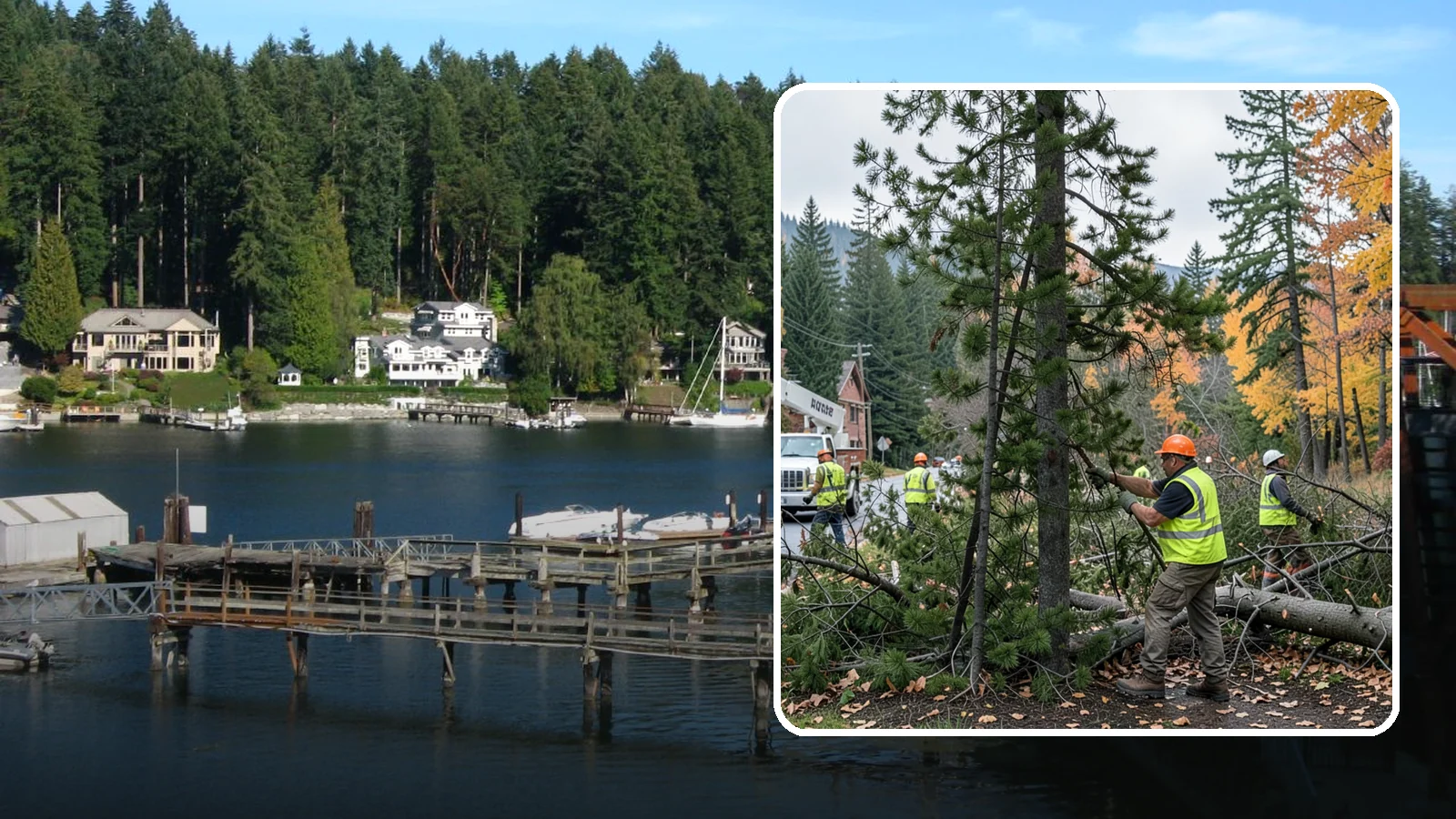 Municipal Storm Tree Response in Gig Harbor, Pierce County, WA - We deliver rapid, coordinated clearing of downed and hazardous trees during and after storms for Western Washington public...