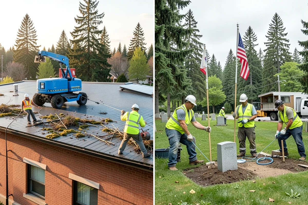 Municipal Storm Tree Response in Gig Harbor, Pierce County, WA - We activate under your on-call agreement when a storm event is declared