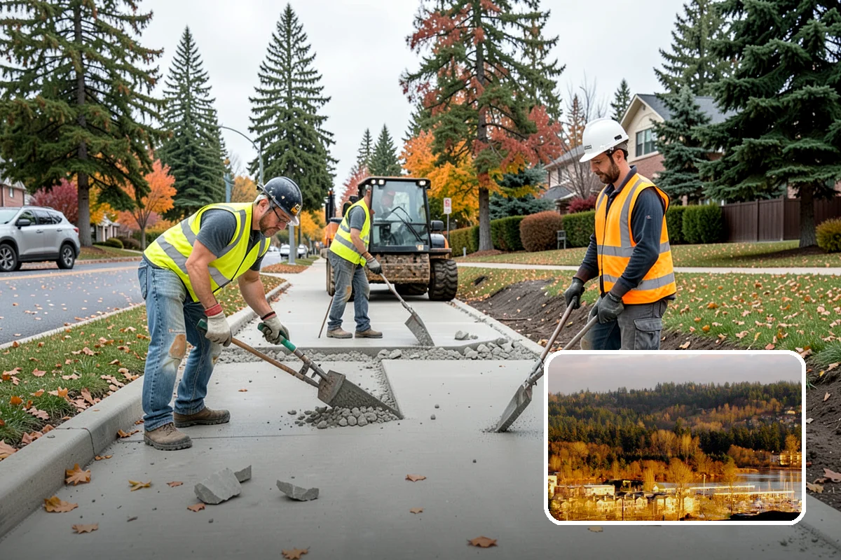 Municipal Storm Tree Response in Kenmore, King County, WA - Pre-established on-call terms allow immediate response without emergency procurement delays
