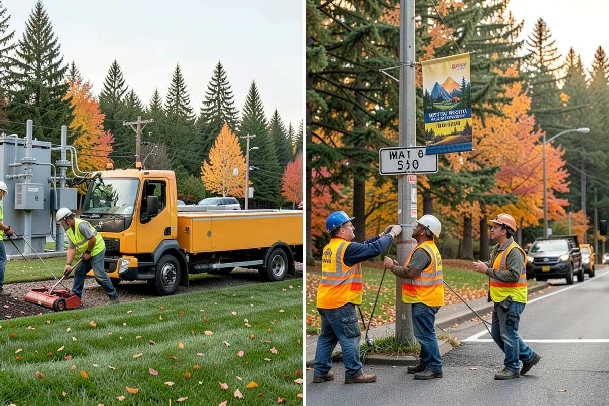 Municipal Storm Tree Response in Lyman, Skagit County, WA - We activate under your on-call agreement when a storm event is declared