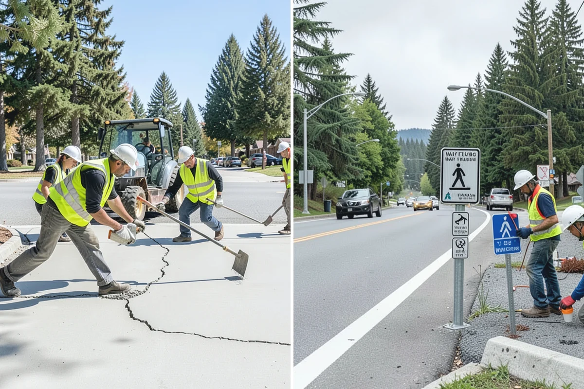 Municipal Storm Tree Response in Medina, King County, WA - We activate under your on-call agreement when a storm event is declared