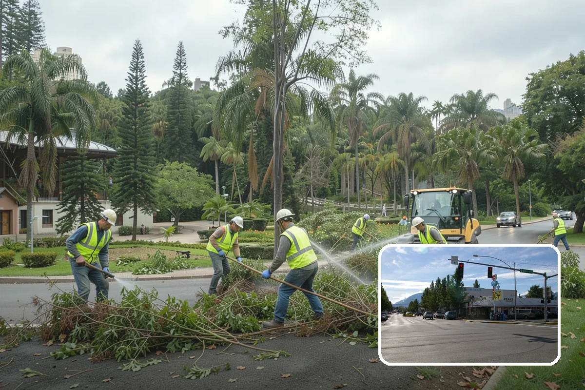 Municipal Storm Tree Response in North Bend, King County, WA - Pre-established on-call terms allow immediate response without emergency procurement delays