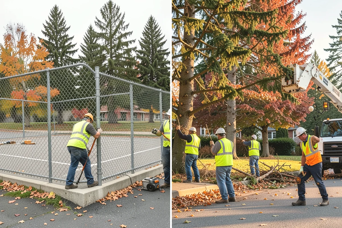 Municipal Storm Tree Response in Oak Harbor, Island County, WA - We activate under your on-call agreement when a storm event is declared