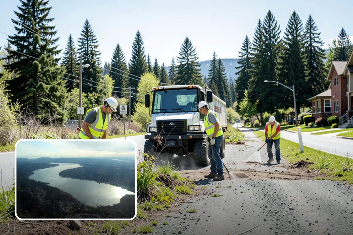 Municipal Storm Tree Response in Sammamish, King County, WA - Pre-established on-call terms allow immediate response without emergency procurement delays