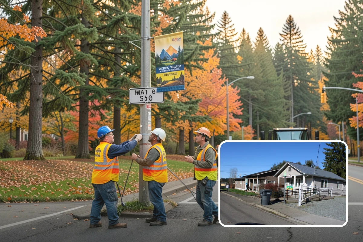 Municipal Storm Tree Response in South Prairie, Pierce County, WA - Pre-established on-call terms allow immediate response without emergency procurement delays