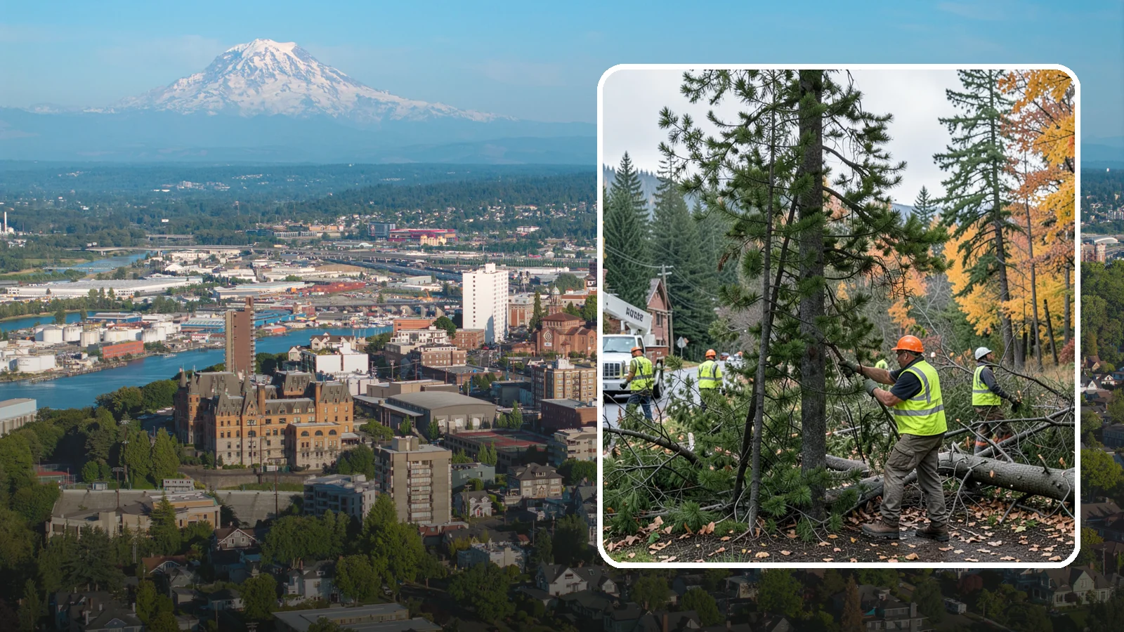 Municipal Storm Tree Response in Tacoma, Pierce County, WA - We deliver rapid, coordinated clearing of downed and hazardous trees during and after storms for Western Washington public...