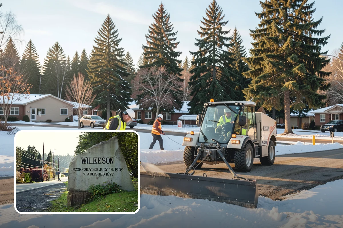 Municipal Storm Tree Response in Wilkeson, Pierce County, WA - Pre-established on-call terms allow immediate response without emergency procurement delays