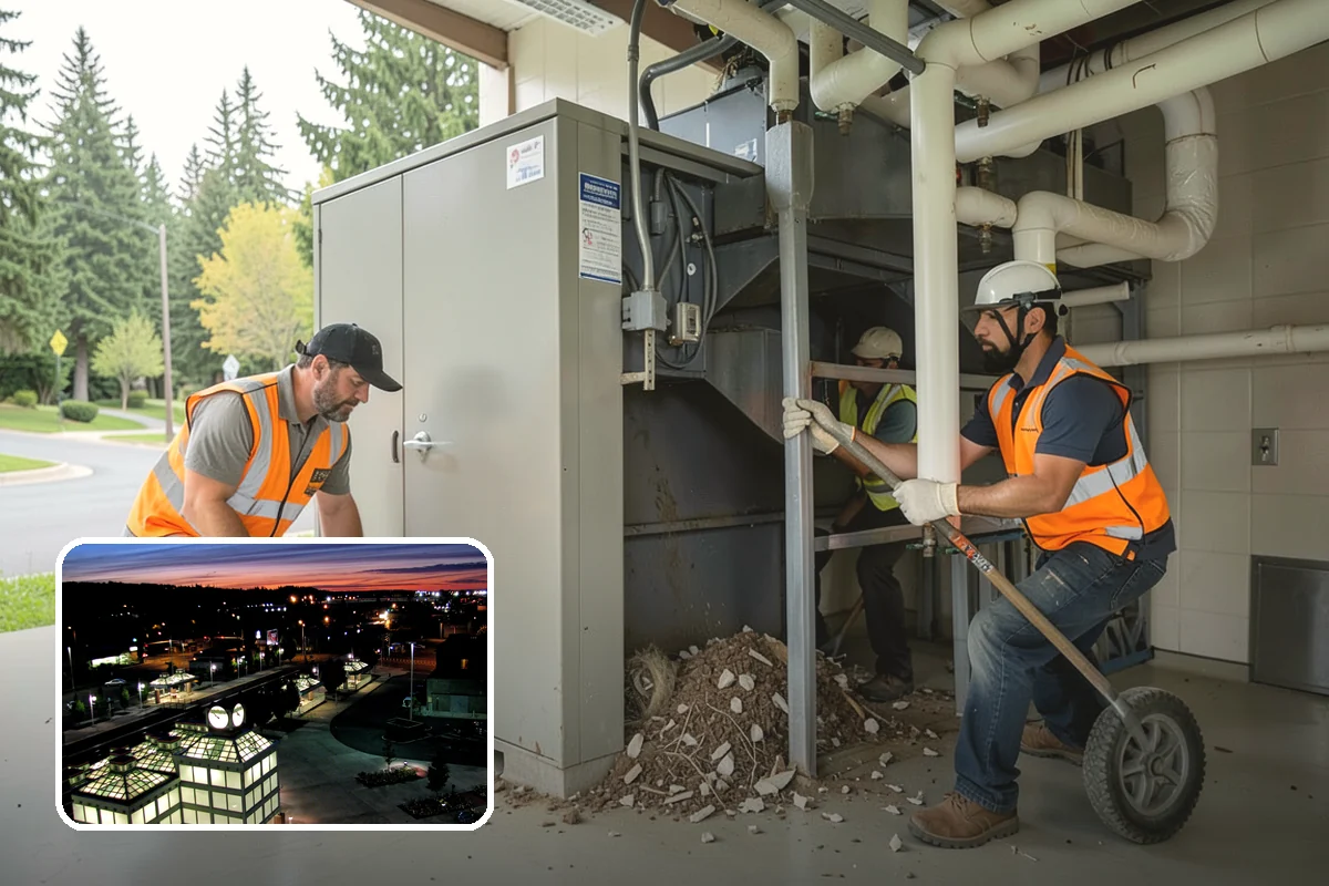Municipal Stump Grinding in Auburn, King County, WA - Below-grade grinding removes trip and mowing hazards from public spaces