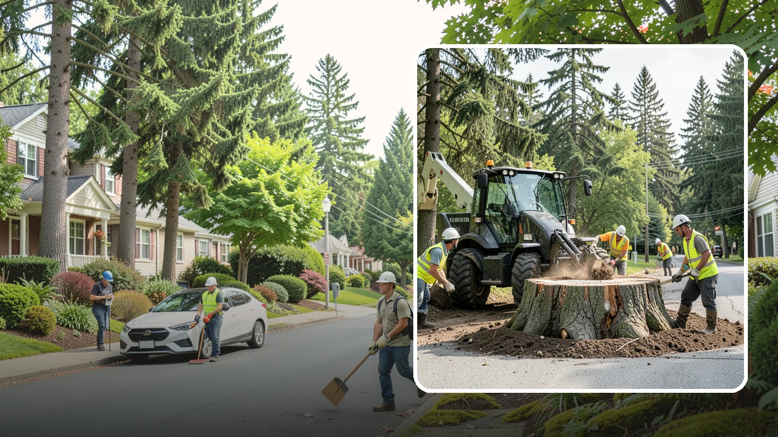 Municipal Stump Grinding in Beaux Arts Village, King County, WA - We grind and restore public tree stumps to eliminate trip hazards and prepare sites for replanting or turf across Western...