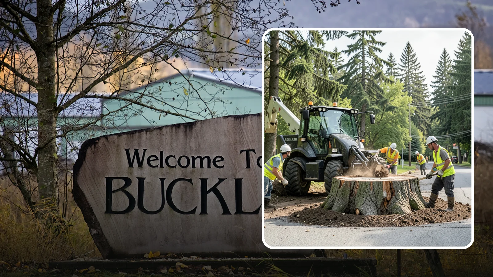 Municipal Stump Grinding in Buckley, Pierce County, WA - We grind and restore public tree stumps to eliminate trip hazards and prepare sites for replanting or turf across Western...