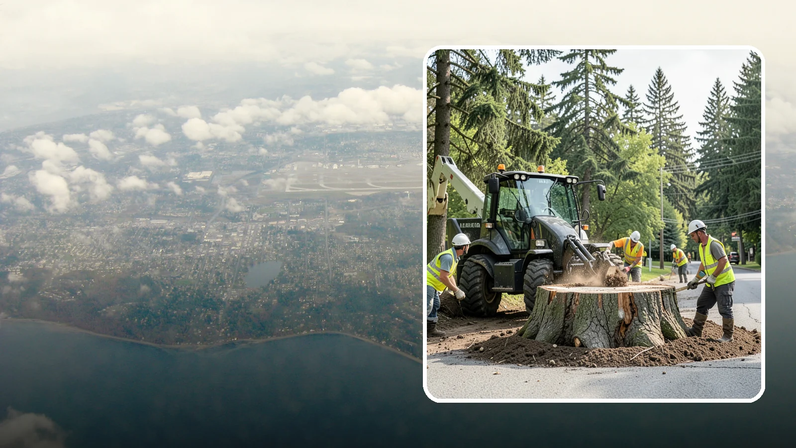 Municipal Stump Grinding in Burien, King County, WA - We grind and restore public tree stumps to eliminate trip hazards and prepare sites for replanting or turf across Western...