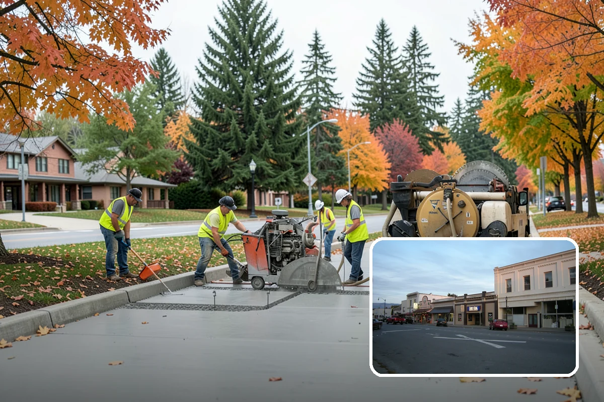 Municipal Stump Grinding in Burlington, Skagit County, WA - Below-grade grinding removes trip and mowing hazards from public spaces
