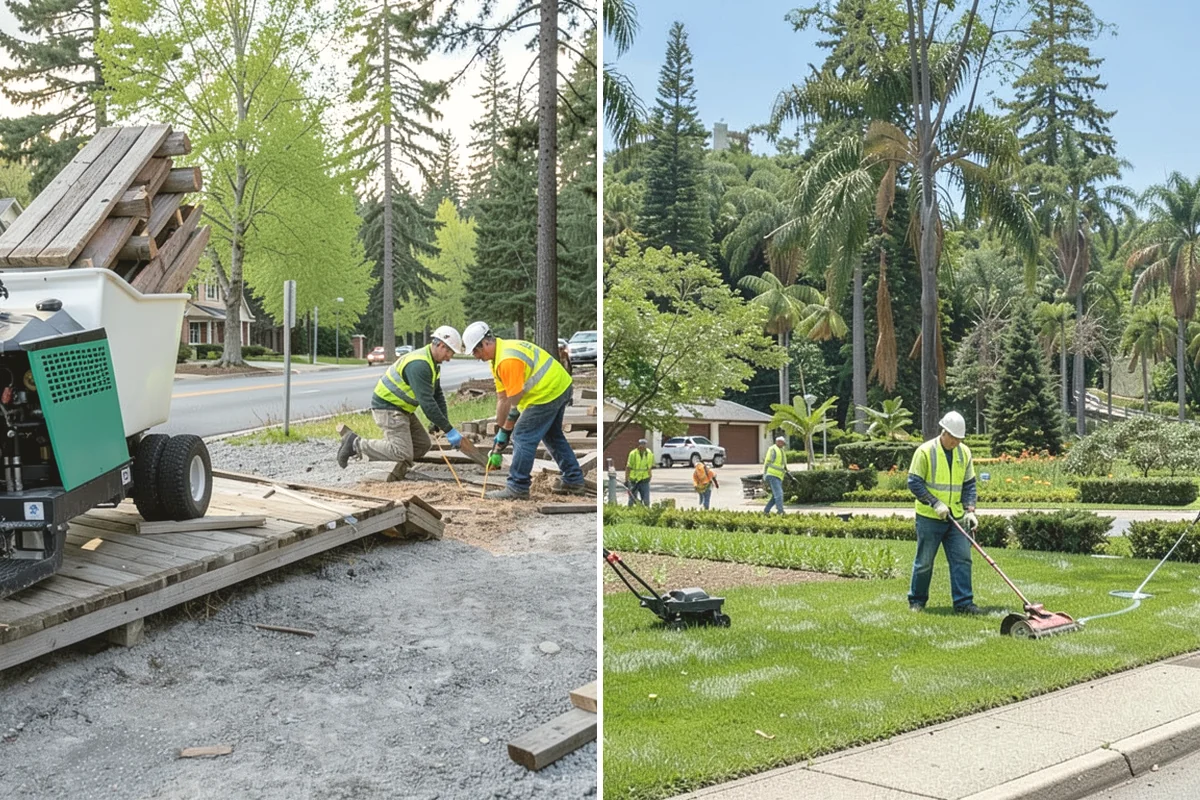 Municipal Stump Grinding in Burlington, Skagit County, WA - Provide a stump list or map and we schedule utility locates for each location