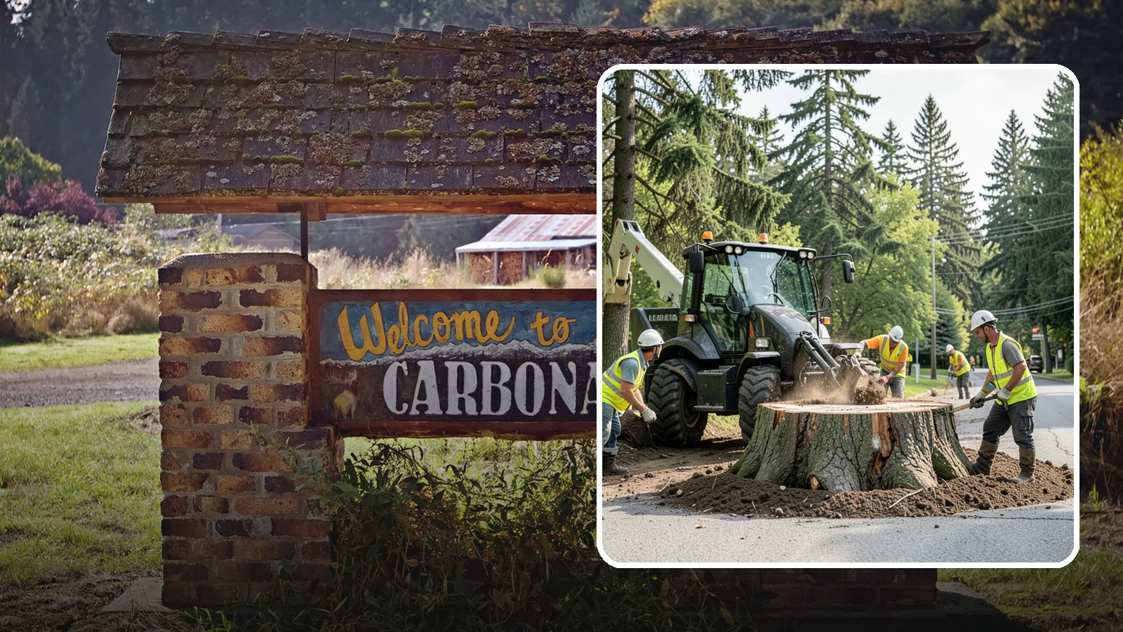 Municipal Stump Grinding in Carbonado, Pierce County, WA - We grind and restore public tree stumps to eliminate trip hazards and prepare sites for replanting or turf across Western...