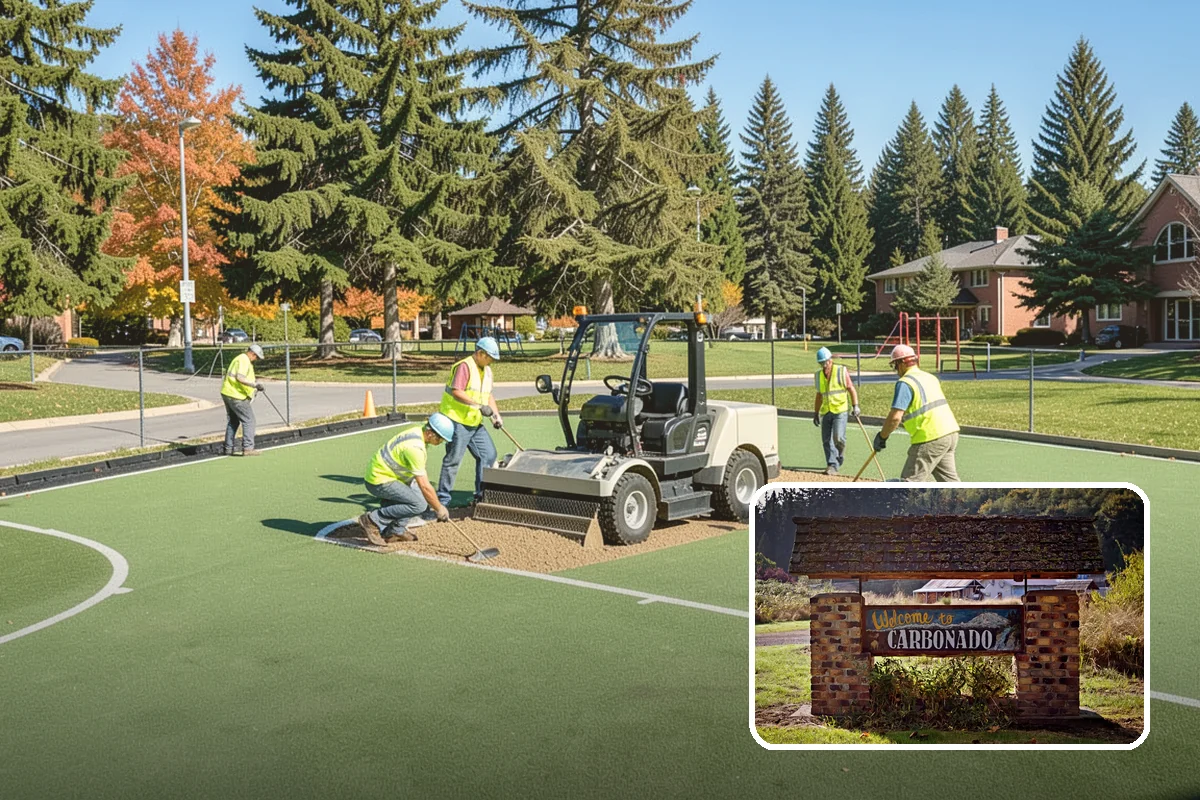 Municipal Stump Grinding in Carbonado, Pierce County, WA - Below-grade grinding removes trip and mowing hazards from public spaces