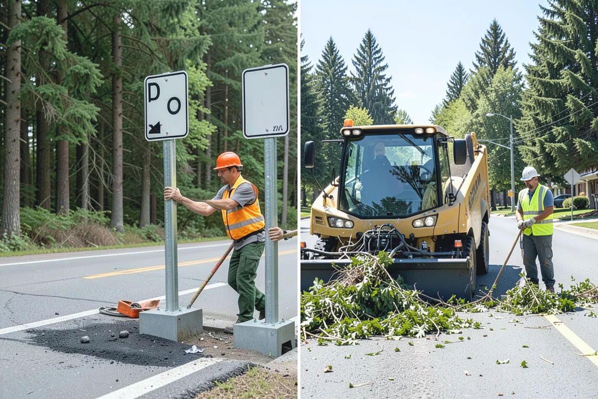 Municipal Stump Grinding in Coupeville, Island County, WA - Provide a stump list or map and we schedule utility locates for each location